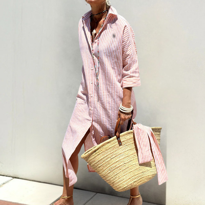 Seaside Breeze Shirt Dress