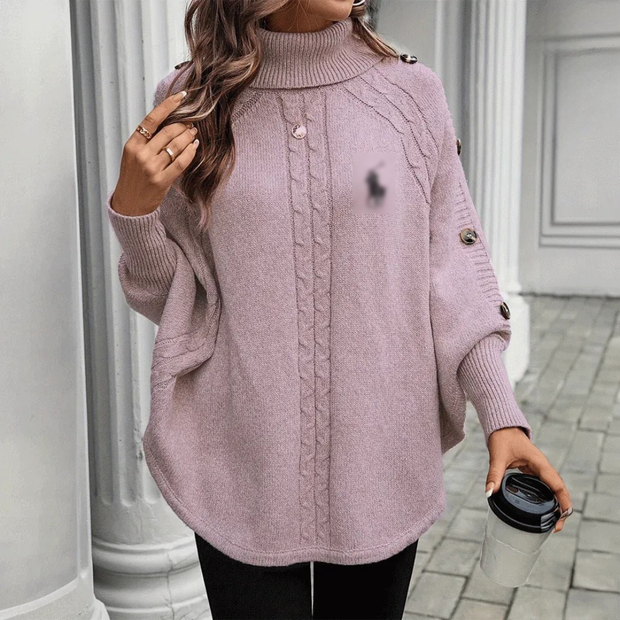 Heritage Cable Knit Poncho